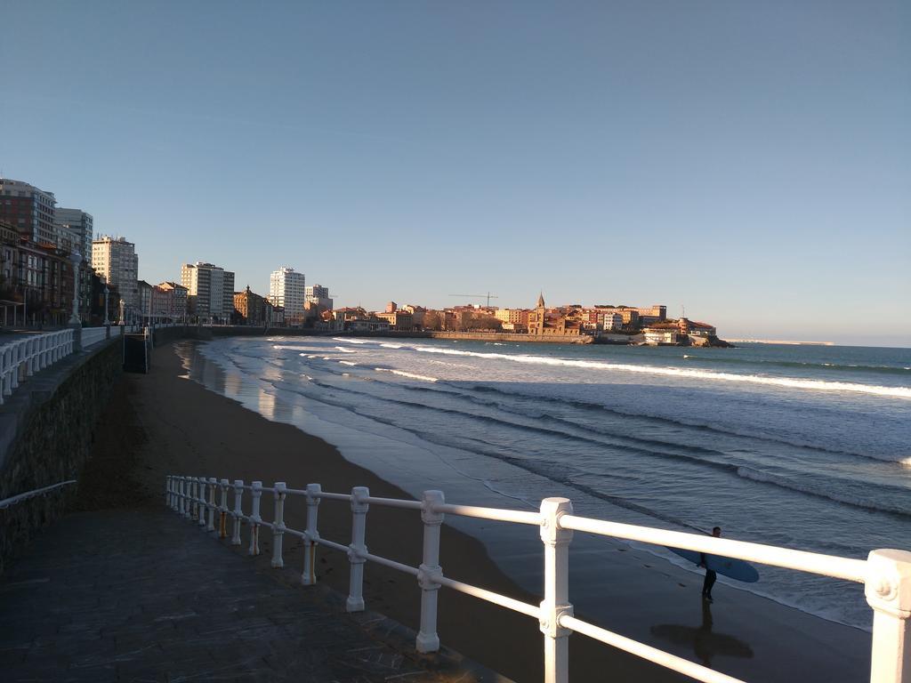 Iradri, Apartamento Playa ヒホン エクステリア 写真